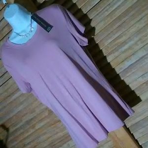 DUSTY PINK S/S TEE NWT
